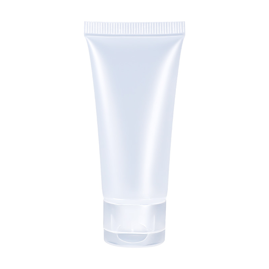 50G Empty Refillable Plastic Screw Cap Travel Makeup Cosmetic Shampoo Facial Cleanser Hand Lotion Soft Squeeze Tube Bottle