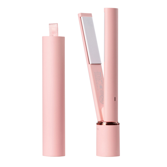2 in 1Hair Styling Tools Ceramic Mini Flat Iron USB Professional Cordless Hair Straightener