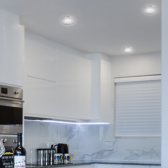 iron Fire rated IP65 6W SMD RGB Google Home Alexa Tuya Wifi dimmable Recessed Ceiling Led Spot Downlight