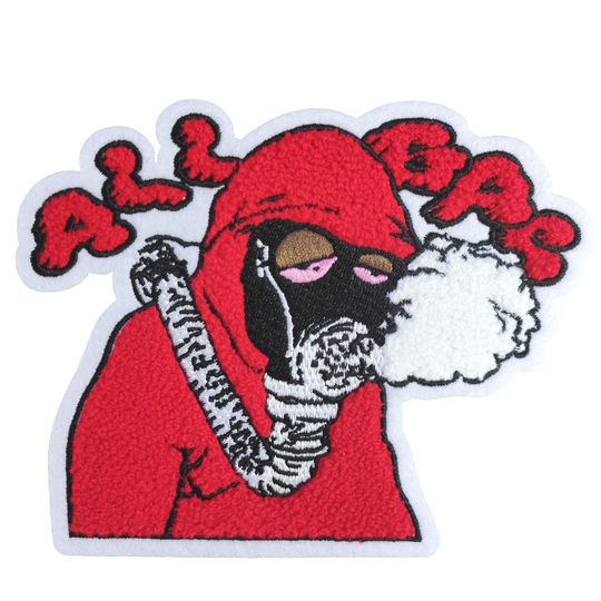 Custom embroidery chenille cartoon patches iron on embroidered chenille patches for sweatshirt chenille embroidery patches