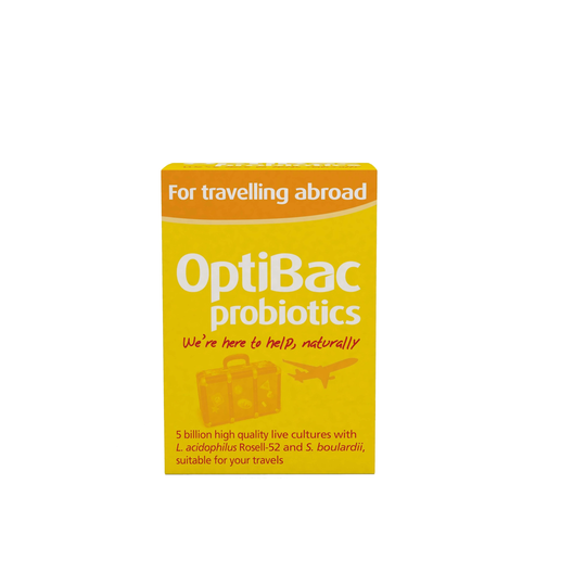 Optibac Probiotics For Travelling Abroad, 20 Capsules