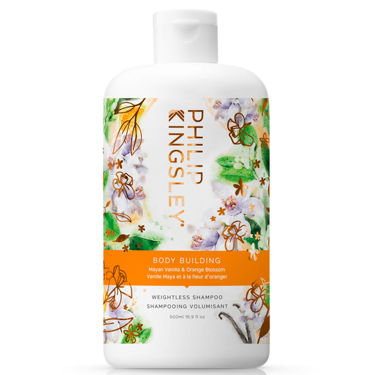Philip Kingsley Mayan Vanilla and Orange Blossom Body Building Weightless Shampoo 500ml (Worth £41.00)
