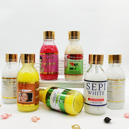 Seven Kinds Of Series Serum Whitening Anti Tache And Removing Black Spot Skin Care Serum With Collagen Vitamin C And Vitamin E