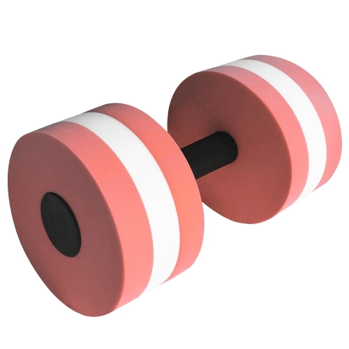 1 Pair EVA Foam Aquatic Exercise Dumbbells for Water Aerobics