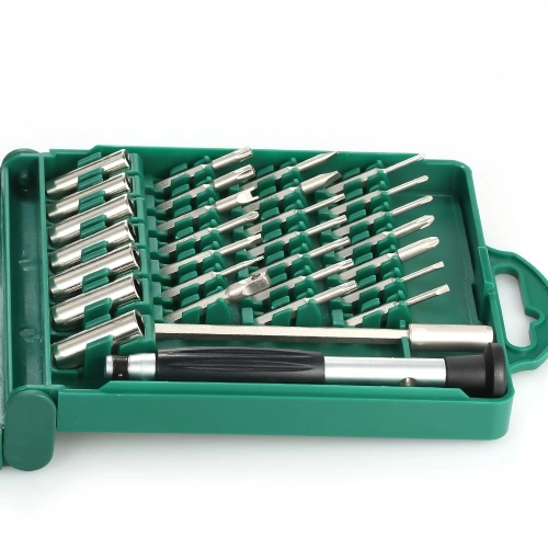 LAOA LA101352 52PCS Telecommunications Repair Tool Set Electric Soldering Iron Screwdriver Kit Utility Knife Pliers Handle Tools Telecommunication Kit