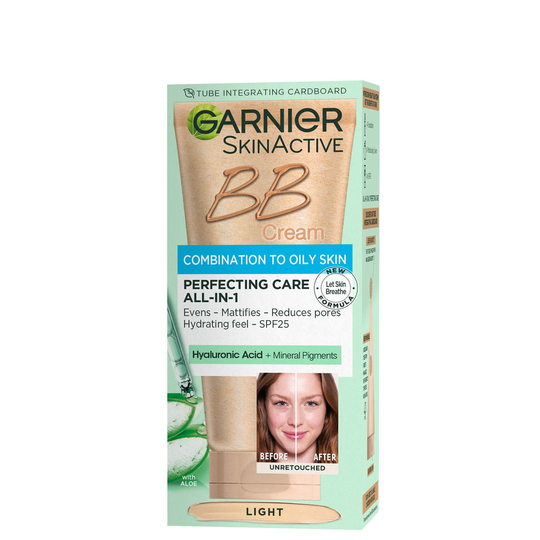 Garnier BB Cream Oil Free Tinted Moisturiser (Various Shades) - Light