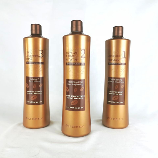 Salon Brazilian Keratin Hair Straightening Cream professional Protein shampoo Keratin hair Treatment straightener