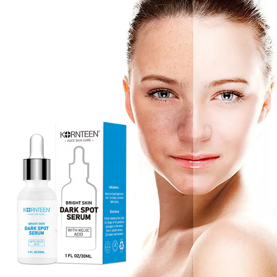 Spots Melasma Freckle Exfoliating Whitening Kojic Acid Salicylic Azelaic Acid Serum Vitamin C Witch Hazel Skin Care Serum