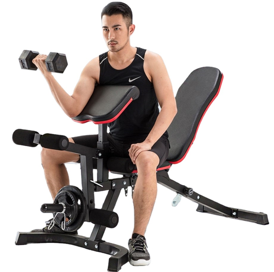 Ready to ship US warehouse dumbbell Weight lifting Bench Press Folding adjustable Squat Rack