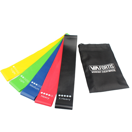 Custom Print Natural Latex oem Resistance Bands Set for Stretching Exercise