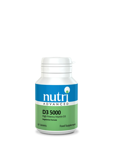 Nutri Advanced Vitamin D3 High Strength, 5000iu, 60 Tablets