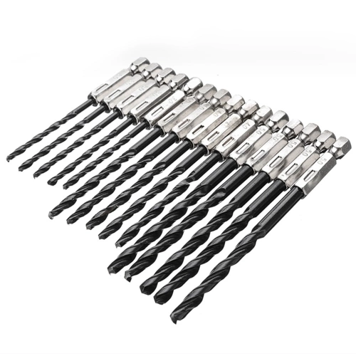 15pcs Hex Shank Drill Bit