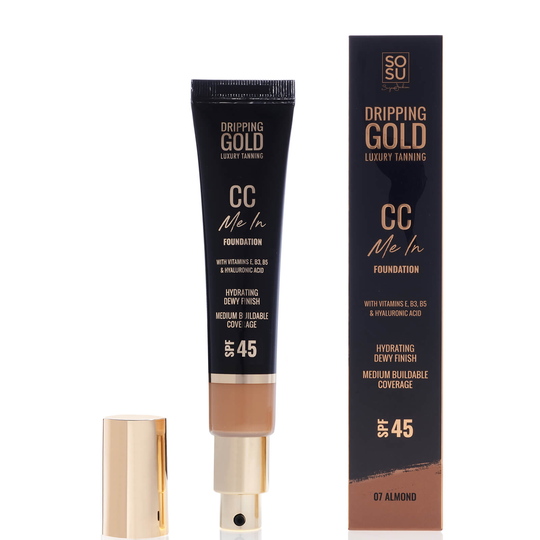 Dripping Gold CC Cream SPF 52g (Various Shades) - Almond