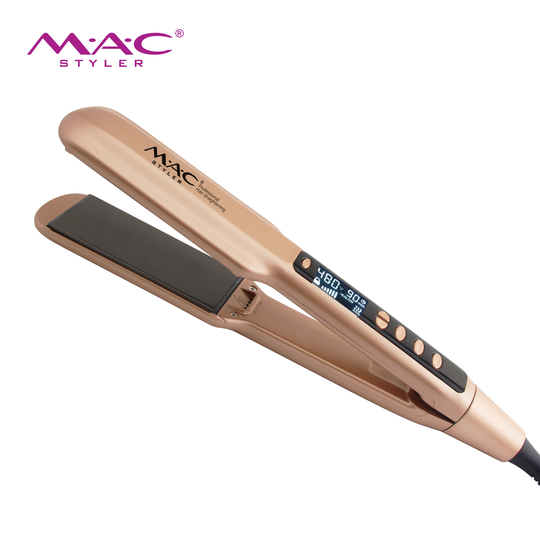 Good Quality Salon Equipment 480F Hair Straightener Professional Nano Titanium Plates Private Label Flat Iron
