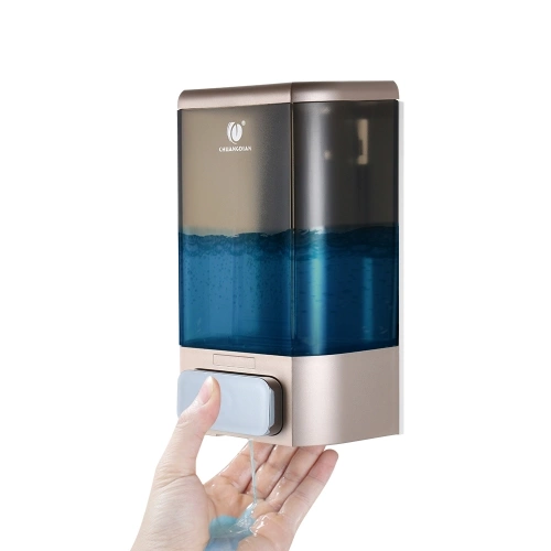 CHUANGDIAN 1000ml Manual Soap Dispenser Wall Mounted Liquid Shampoo Box Soap Dispenser