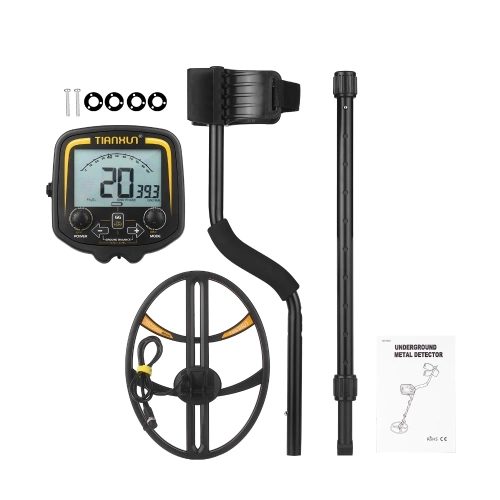 TIANXUN TX850 3.7-inch LCD Metal Detector High Sensitive Outdoor Underground Metal Finder for Gold Prospecting Relic Hunting