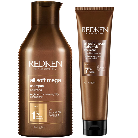 Redken All Soft Mega Shampoo and Hydra-Melt Cream Duo