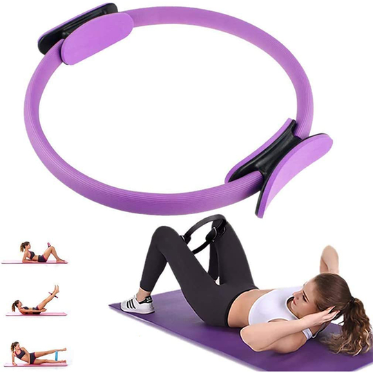 Ship from US Mini Yoga Ball and Pilates Ring Set Fitness Exercise Training Equipment Set
