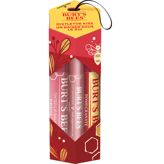 Burt's Bees Mistletoe Kiss Christmas Gift Set