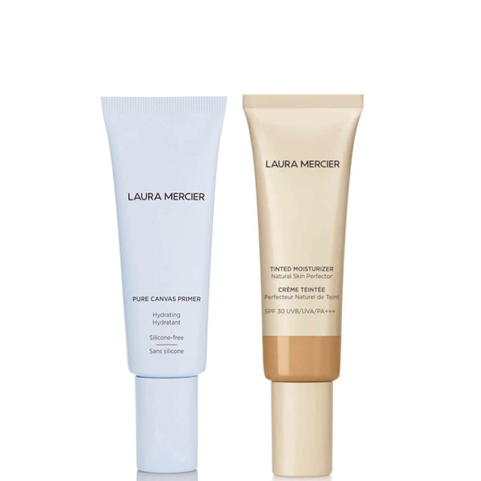 Laura Mercier Pure Canvas Hydrating Primer Bundle (Various Shades) - Almond