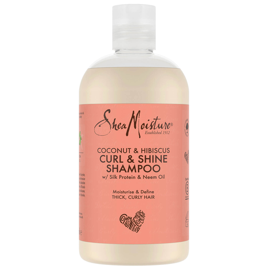 Shea Moisture Coconut & Hibiscus Curl & Shine Shampoo 379ml