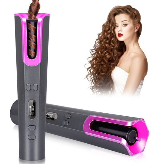 Amazon Hot Selling Professional Hair Curler No Heat Curling Iron Cordless Hair Curlers Rollers Automatic Magic Hair Curler