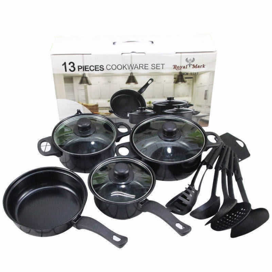 13 pieces cookware pan kitchen sets pan cookware non stick cast iron set kitchen pan set cookware