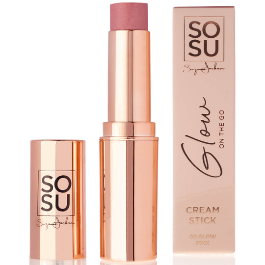 SOSU Cosmetics Cream Stick 30g (Various Colours) - Glow Pink