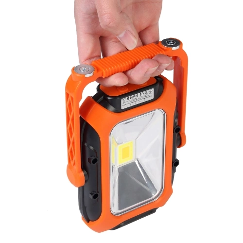 Outdoors Camping Light Solar Charging USB Charging Waterproof 5 Lighting Modes 360° Rotatable Emergency Light for Camping Hiking Picnic
