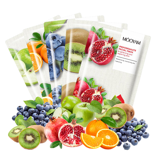 Hot Sale Beauty Orange Nourishing Whitening Face Sheet Mask Skin Care Fruit Vitamin C Firming Moisturizing Facial Mask