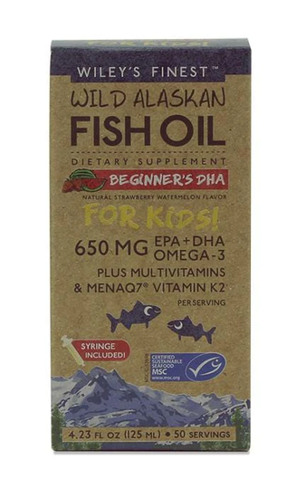 Wiley's Finest Wild Alaskan Beginners DHA, 125ml