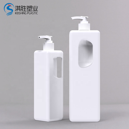 Hot Selling In Stock Lotion Pump Bottle 500ML 1000ML HDPE Plastic Dish Wash Bottle Custom LOGO For Shampoo Bottles