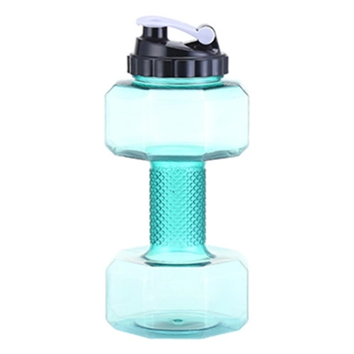 New creative sports bottle plastic dumbbell cup