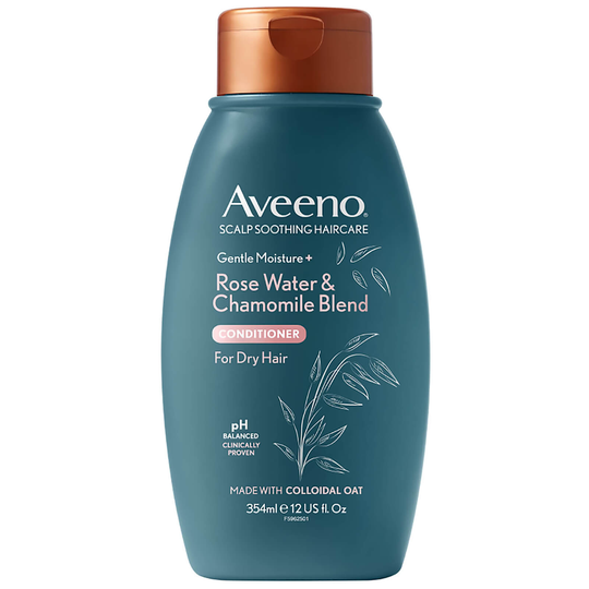Aveeno Scalp Soothing Haircare Gentle Moisture Rosewater and Chamomile Conditioner 354ml