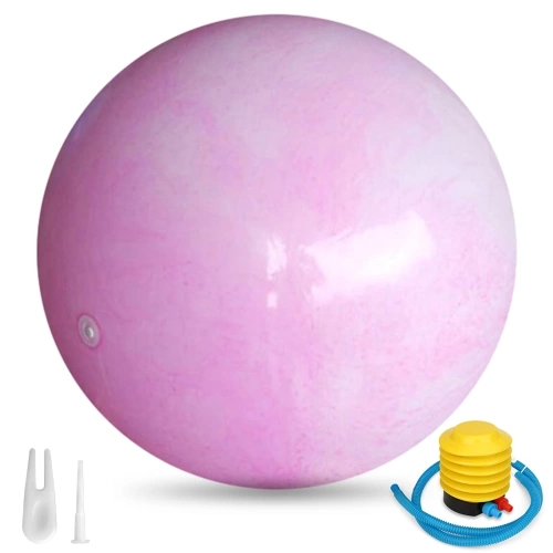 Yoga Ball Thick & Anti Burst Fitness Ball Exercise Ball Stability Ball for Balance Exercise Workout Core Training Quick Pump Included Balance Ball in Gym Office Indoor