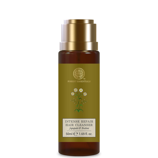 Forest Essentials Intense Repair Hair Cleanser Japapatti and Brahmi (Various Sizes) - 50ml