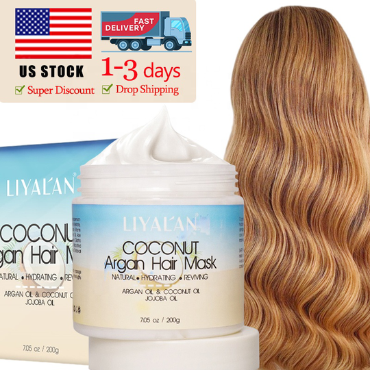 Wholesale Natural Organic Hydrating Conditioner Collagen Keratin Repairing Coconut Argan Oil Hair Mask
