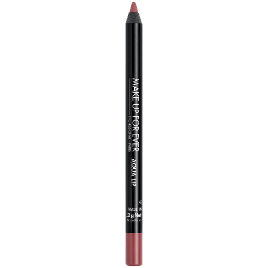 MAKE UP FOR EVER aqua Lip Waterproof Lipliner Pencil 1.2g (Various Shades) - - 14C-Light Rosewood