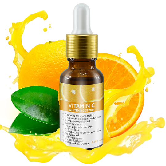 Private Label Skincare Vitamines C Serum Natural Niacinamide Whitening Balance Glowing Facial Serums For Dark Skin