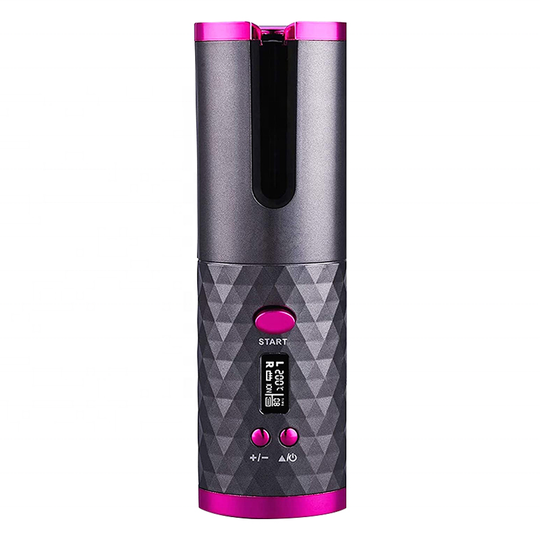 Portable Wireless Curling Hair Mini Automatic Cordless Hair Curler LCD USB Iron Roller Rotation Hair Curler