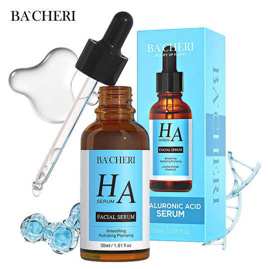 Private Label Skin Care Natural Vitamin E Moisturizing Anti Wrinkle Lightening Skin Repairing Hyaluronic Acid Face Serum
