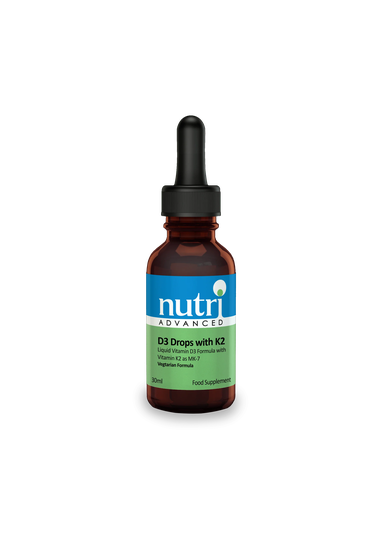 Nutri Advanced Vitamin D3 Drops with K2, 30ml