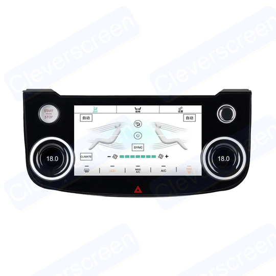 Cleverscreen Air Conditioner Auto Temperature Control AC Climate Screen For Jaguar 2015-2019 XE 2018-2019 XEL Hot sale products