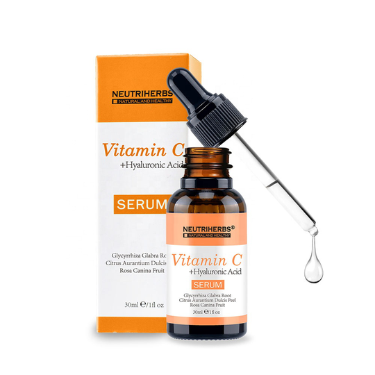 Neutriherbs Organic Glowing Vitamin C Facial Oil Serum With Hyaluronic Acid