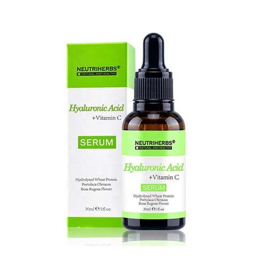 Private Label 100% Pure Organic Facial Skin Care Vitamin C Anti Wrinkle Hydrating Moisturizing Hyaluronic Acid Serum For Face
