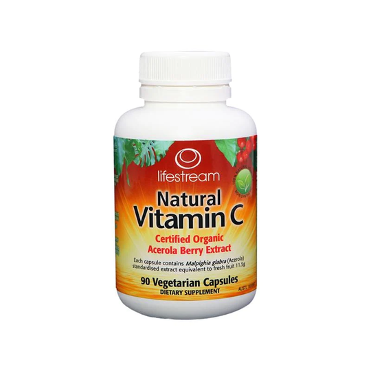 LifeStream Natural Vitamin C, 90 VCapsules