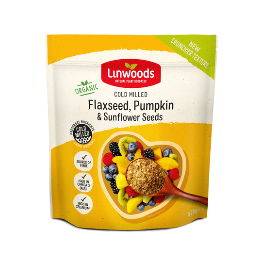Linwoods Milled Organic Flaxseed, Pumpkin & Sunflower Seeds, 425gr