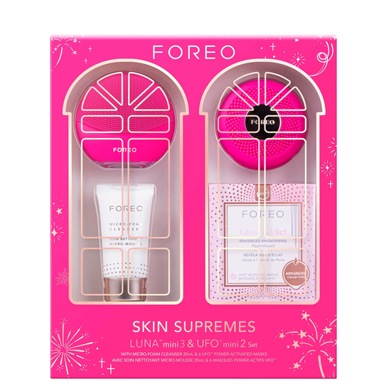 FOREO Skin Supremes LUNA Mini 3 and UFO Mini 2 Set (Worth £325.00)