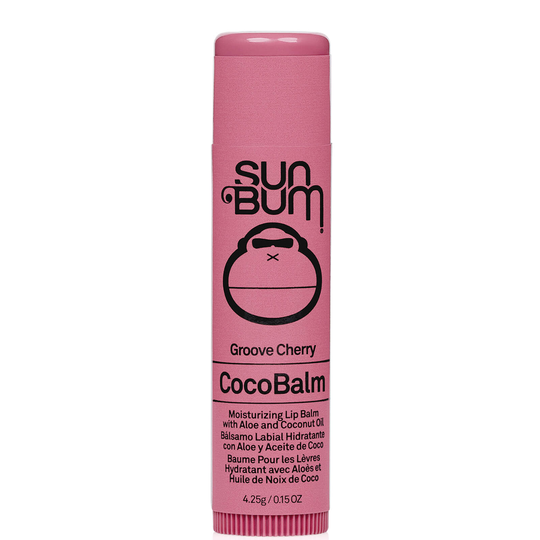 Sun Bum CocoBalm Lip Balm 4.25g (Various Options) - Grave Cherry