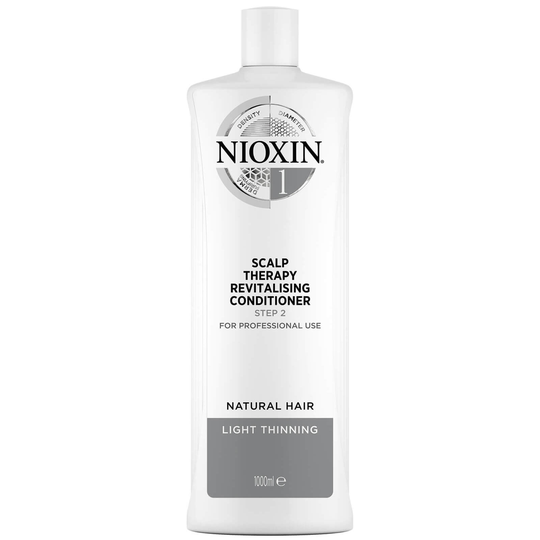 NIOXIN 3-Part System 1 Scalp Therapy Revitalizing Conditioner for Natural Hair with Light Thinning 1000ml